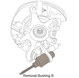 Rear Axle Trailing Arm Bush Tool Set for BMW 1 Series & 3 Series